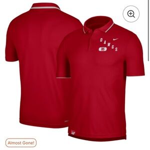 Nike Men's Red Georgia Bulldogs Polo